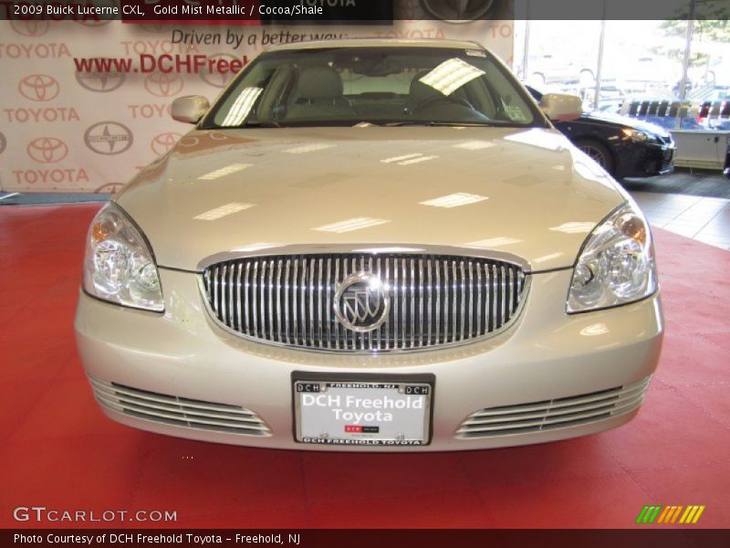 Gold Mist Metallic / Cocoa/Shale 2009 Buick Lucerne CXL