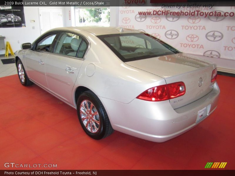 Gold Mist Metallic / Cocoa/Shale 2009 Buick Lucerne CXL