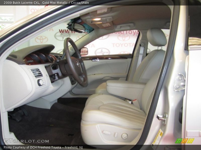  2009 Lucerne CXL Cocoa/Shale Interior