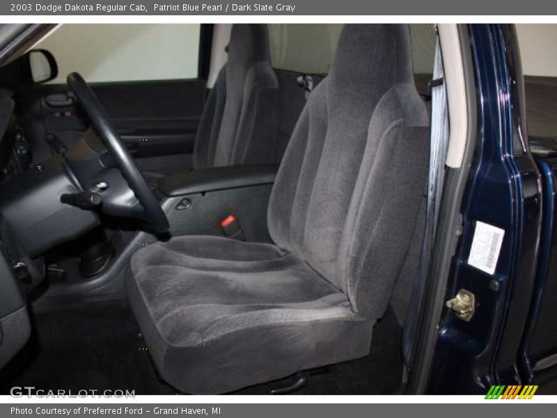  2003 Dakota Regular Cab Dark Slate Gray Interior