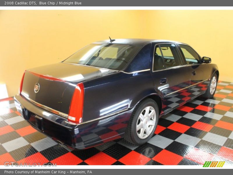 Blue Chip / Midnight Blue 2008 Cadillac DTS