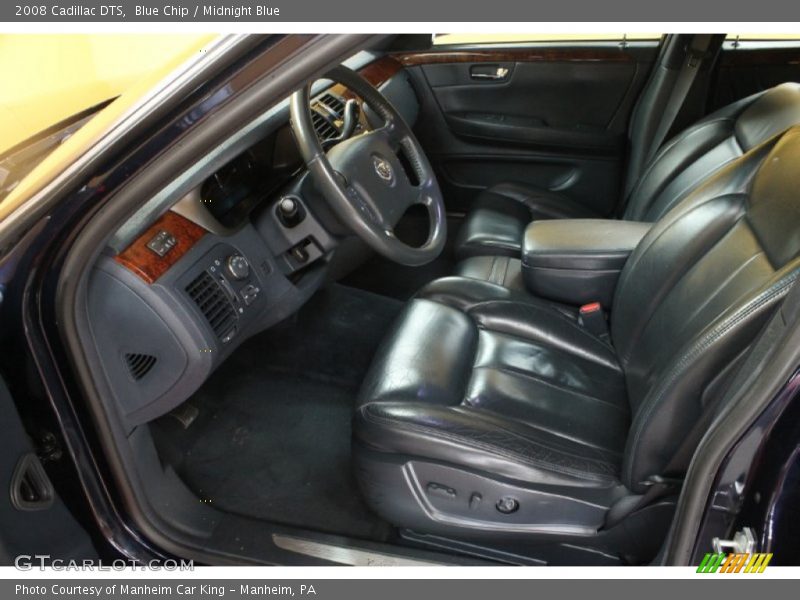 Blue Chip / Midnight Blue 2008 Cadillac DTS