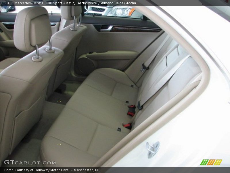 Arctic White / Almond Beige/Mocha 2012 Mercedes-Benz C 300 Sport 4Matic