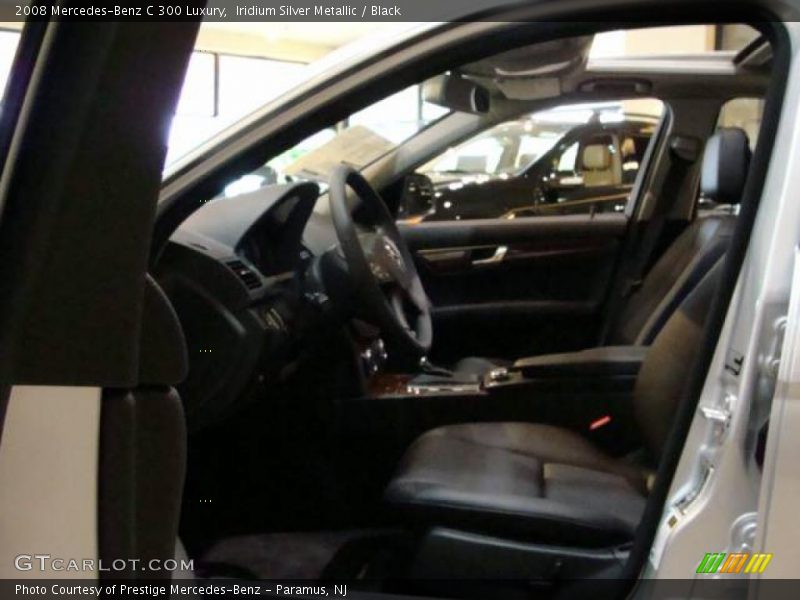 Iridium Silver Metallic / Black 2008 Mercedes-Benz C 300 Luxury