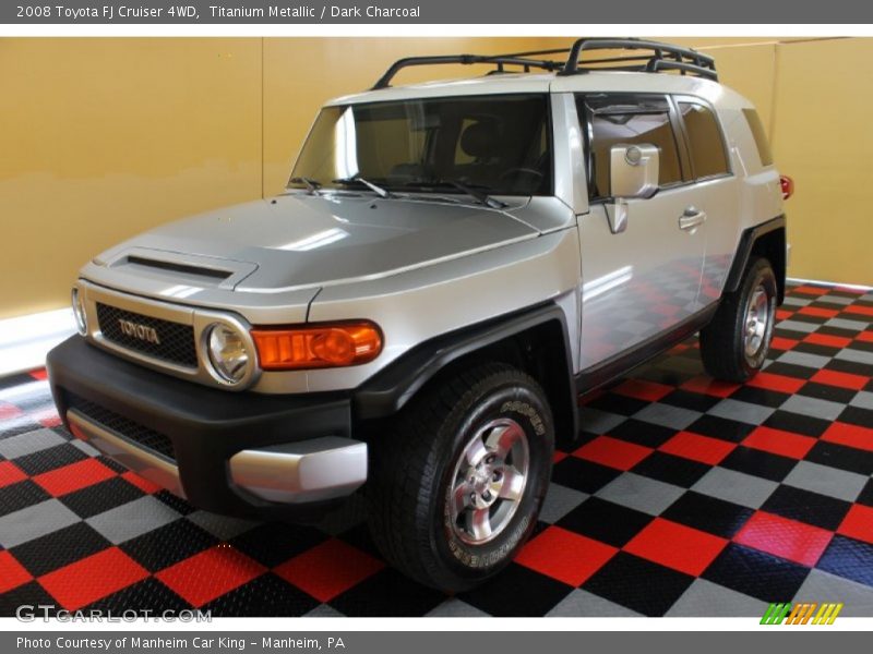 Titanium Metallic / Dark Charcoal 2008 Toyota FJ Cruiser 4WD