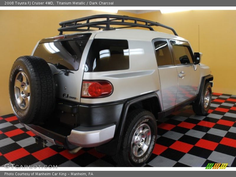 Titanium Metallic / Dark Charcoal 2008 Toyota FJ Cruiser 4WD