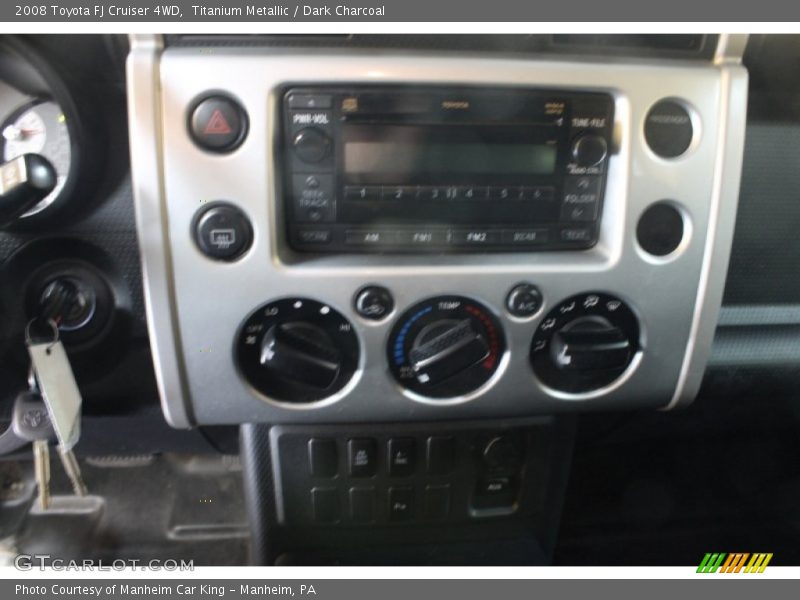 Titanium Metallic / Dark Charcoal 2008 Toyota FJ Cruiser 4WD
