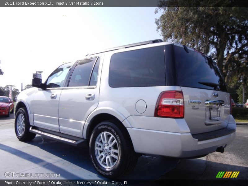 Ingot Silver Metallic / Stone 2011 Ford Expedition XLT