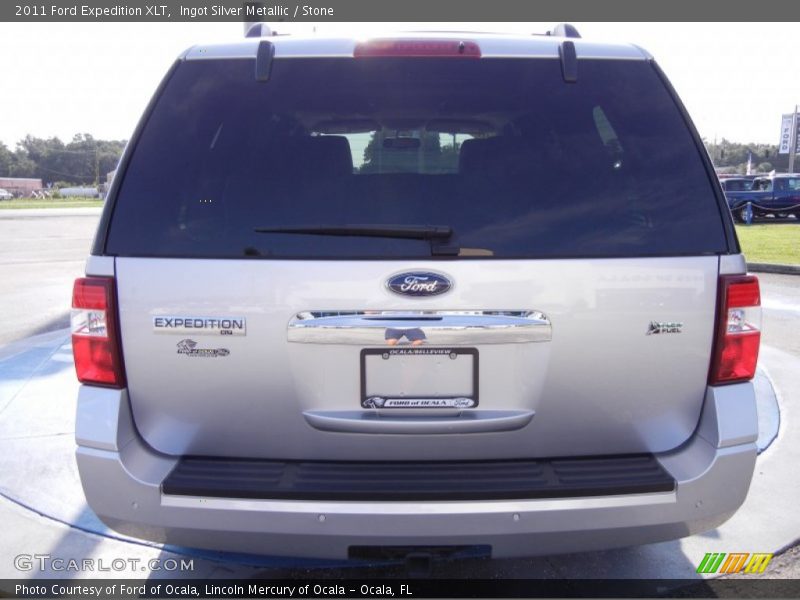 Ingot Silver Metallic / Stone 2011 Ford Expedition XLT