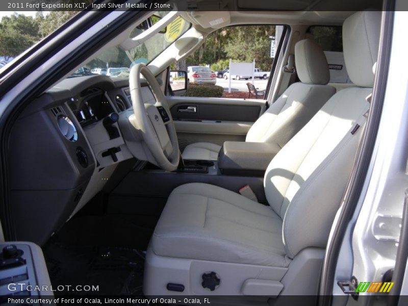 Ingot Silver Metallic / Stone 2011 Ford Expedition XLT