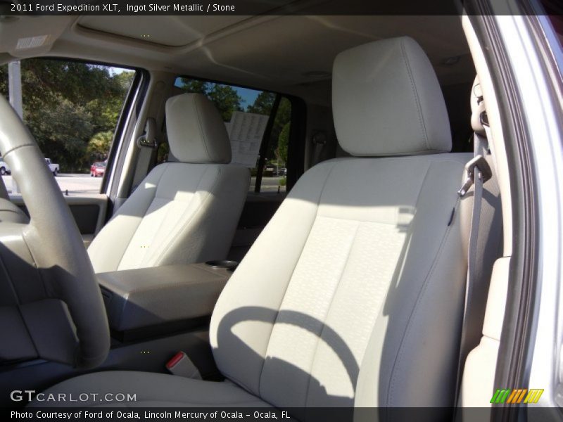 Ingot Silver Metallic / Stone 2011 Ford Expedition XLT
