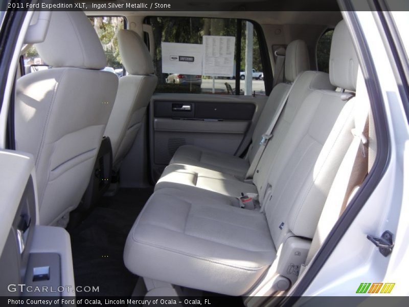Ingot Silver Metallic / Stone 2011 Ford Expedition XLT