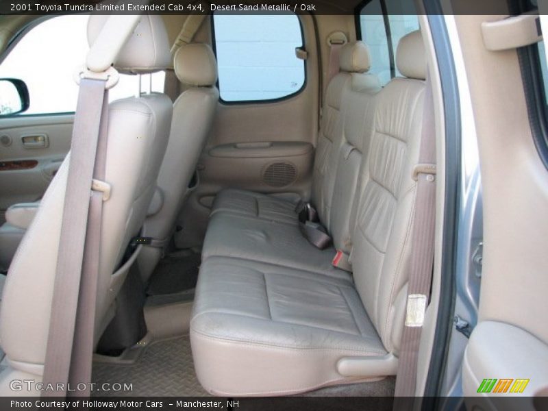 Desert Sand Metallic / Oak 2001 Toyota Tundra Limited Extended Cab 4x4