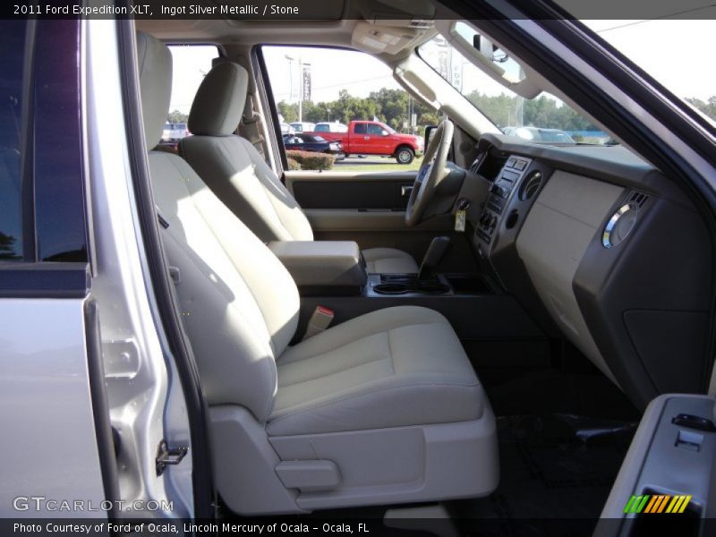 Ingot Silver Metallic / Stone 2011 Ford Expedition XLT