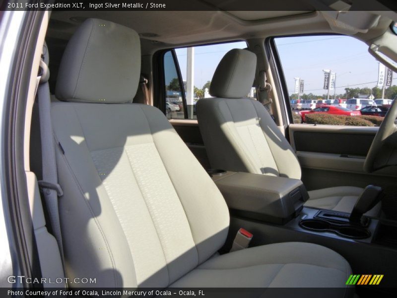 Ingot Silver Metallic / Stone 2011 Ford Expedition XLT