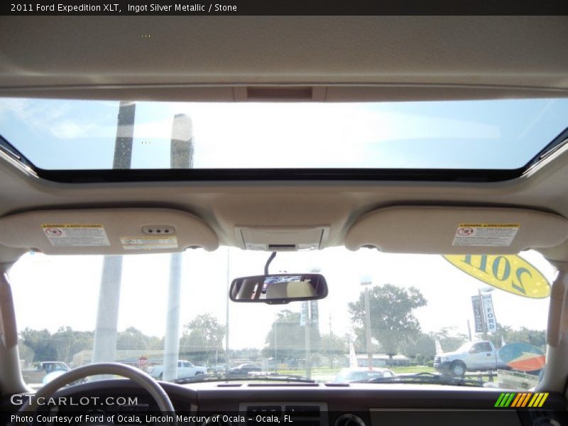 Ingot Silver Metallic / Stone 2011 Ford Expedition XLT