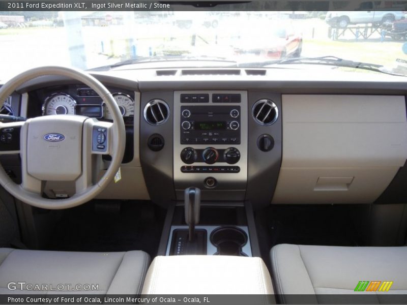 Ingot Silver Metallic / Stone 2011 Ford Expedition XLT