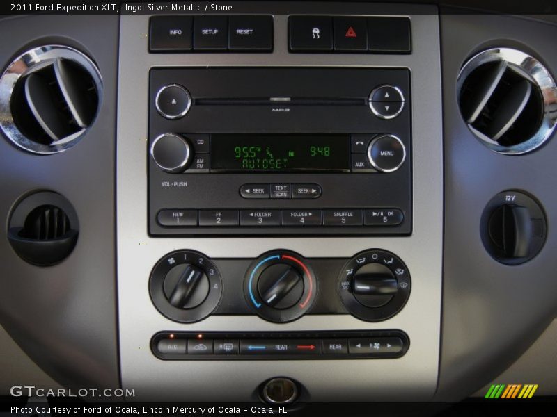 Ingot Silver Metallic / Stone 2011 Ford Expedition XLT
