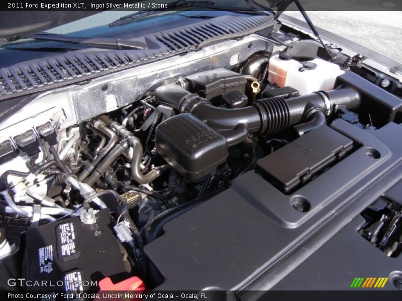 Ingot Silver Metallic / Stone 2011 Ford Expedition XLT