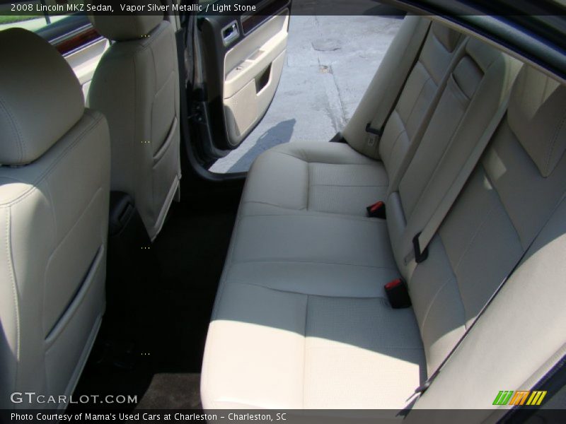 Vapor Silver Metallic / Light Stone 2008 Lincoln MKZ Sedan