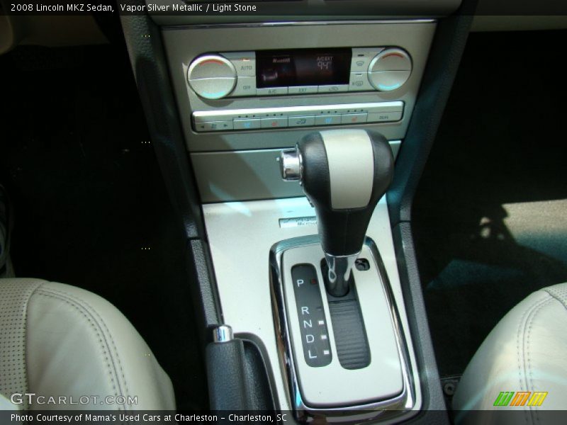 Vapor Silver Metallic / Light Stone 2008 Lincoln MKZ Sedan