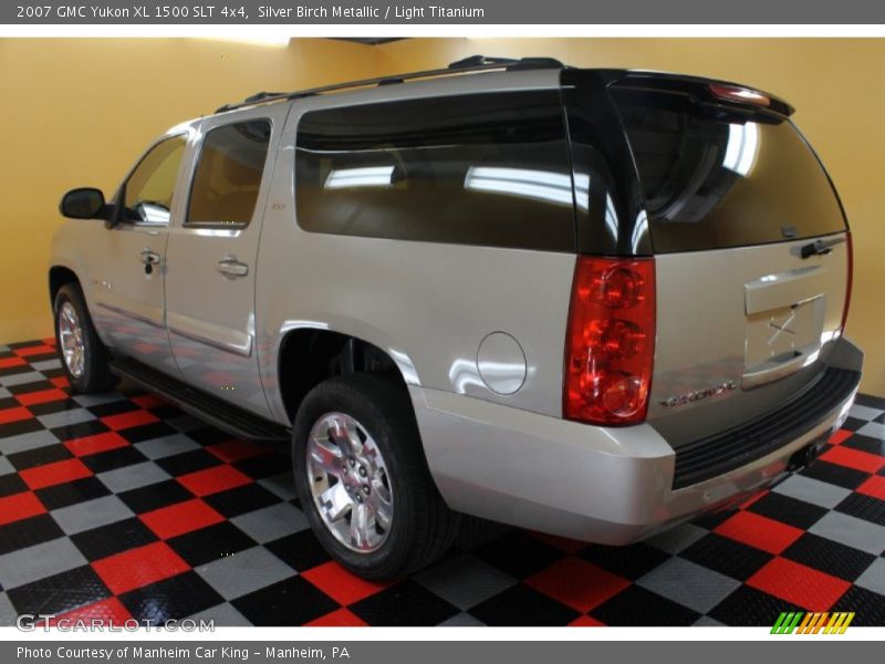 Silver Birch Metallic / Light Titanium 2007 GMC Yukon XL 1500 SLT 4x4