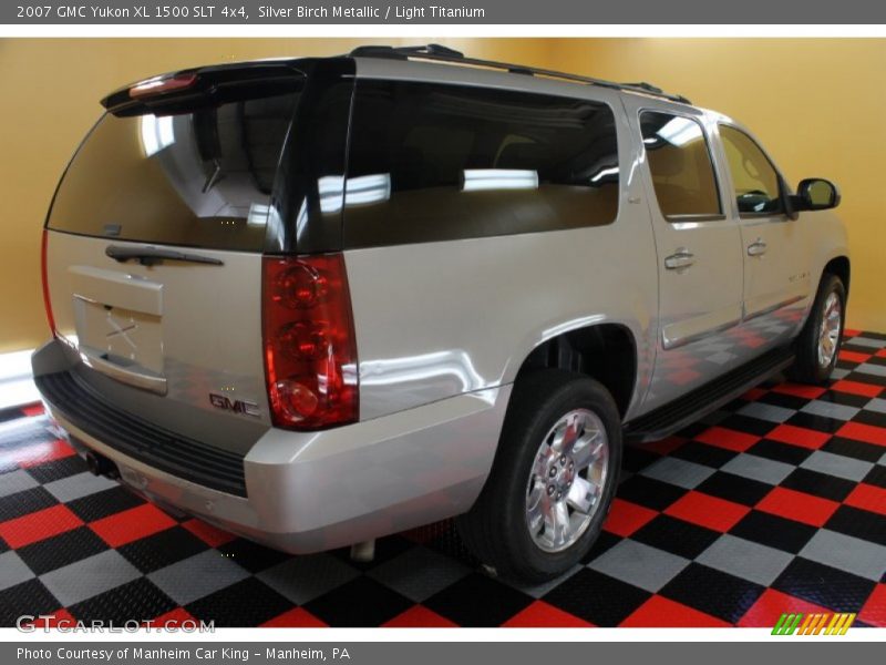 Silver Birch Metallic / Light Titanium 2007 GMC Yukon XL 1500 SLT 4x4