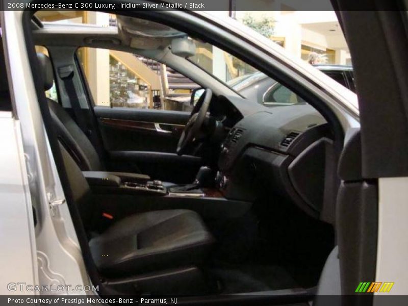 Iridium Silver Metallic / Black 2008 Mercedes-Benz C 300 Luxury