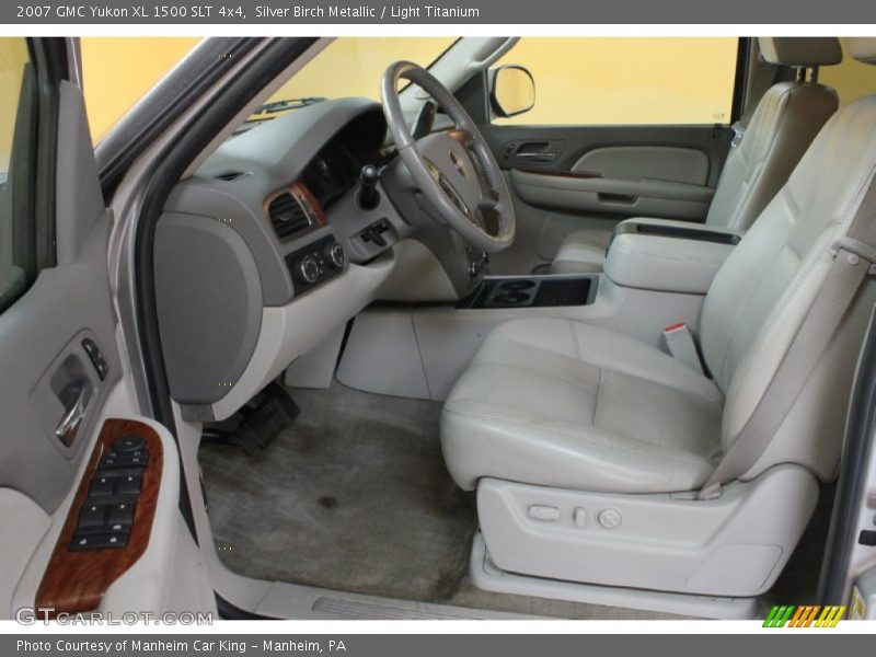 Silver Birch Metallic / Light Titanium 2007 GMC Yukon XL 1500 SLT 4x4