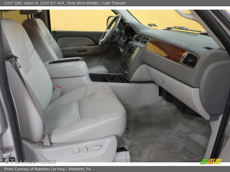 Silver Birch Metallic / Light Titanium 2007 GMC Yukon XL 1500 SLT 4x4