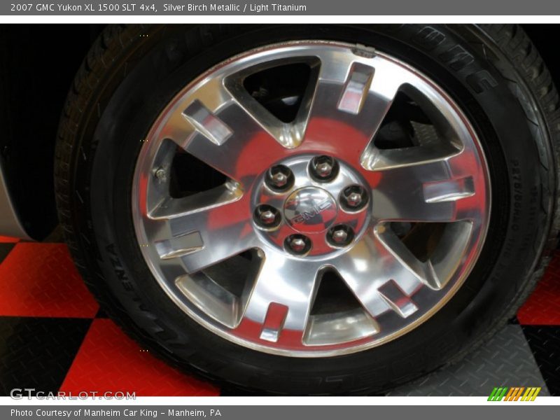 Silver Birch Metallic / Light Titanium 2007 GMC Yukon XL 1500 SLT 4x4
