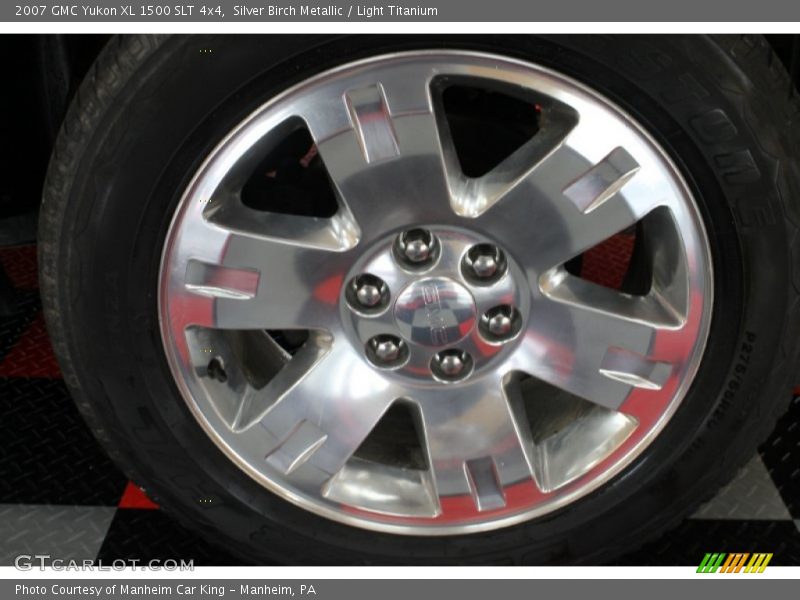 Silver Birch Metallic / Light Titanium 2007 GMC Yukon XL 1500 SLT 4x4