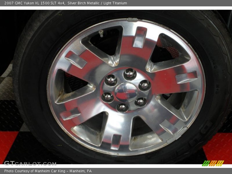 Silver Birch Metallic / Light Titanium 2007 GMC Yukon XL 1500 SLT 4x4