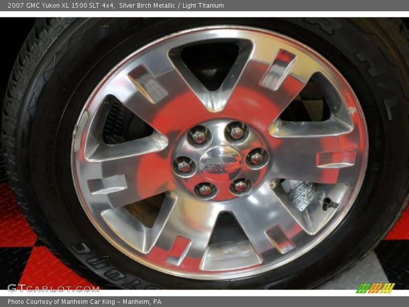 Silver Birch Metallic / Light Titanium 2007 GMC Yukon XL 1500 SLT 4x4