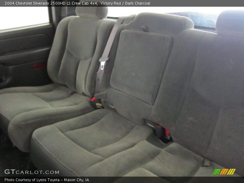 Victory Red / Dark Charcoal 2004 Chevrolet Silverado 2500HD LS Crew Cab 4x4