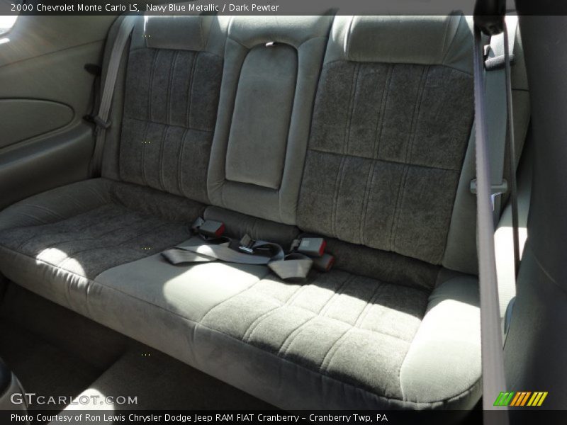 Navy Blue Metallic / Dark Pewter 2000 Chevrolet Monte Carlo LS