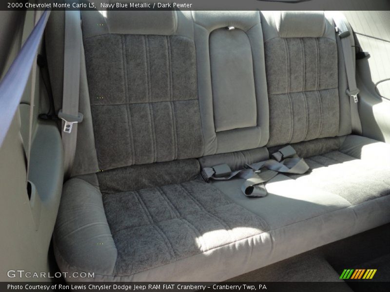 Navy Blue Metallic / Dark Pewter 2000 Chevrolet Monte Carlo LS