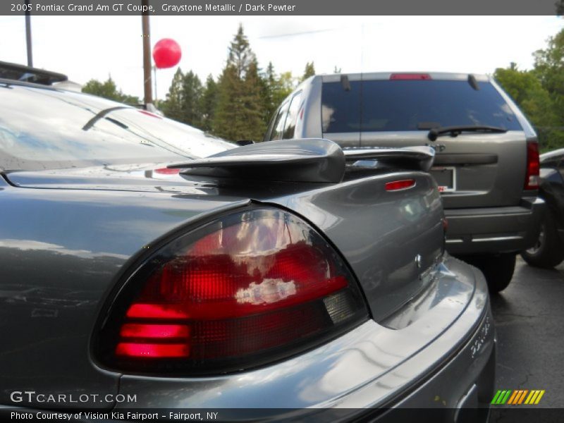 Graystone Metallic / Dark Pewter 2005 Pontiac Grand Am GT Coupe