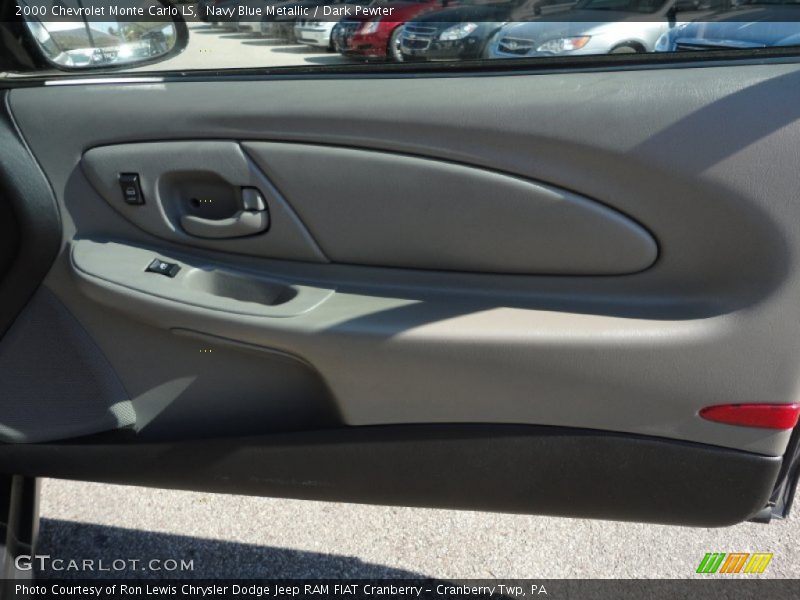 Navy Blue Metallic / Dark Pewter 2000 Chevrolet Monte Carlo LS