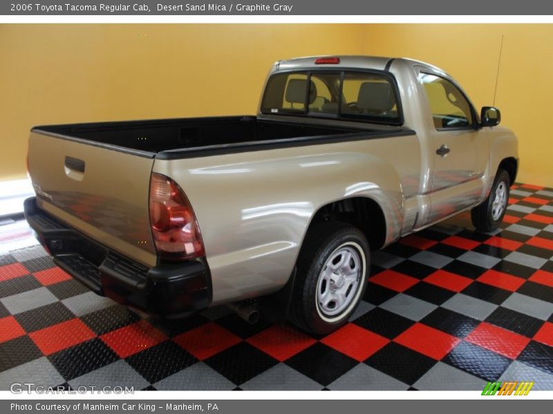 Desert Sand Mica / Graphite Gray 2006 Toyota Tacoma Regular Cab
