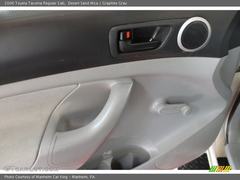 Desert Sand Mica / Graphite Gray 2006 Toyota Tacoma Regular Cab