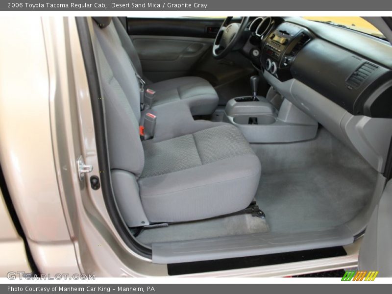 Desert Sand Mica / Graphite Gray 2006 Toyota Tacoma Regular Cab