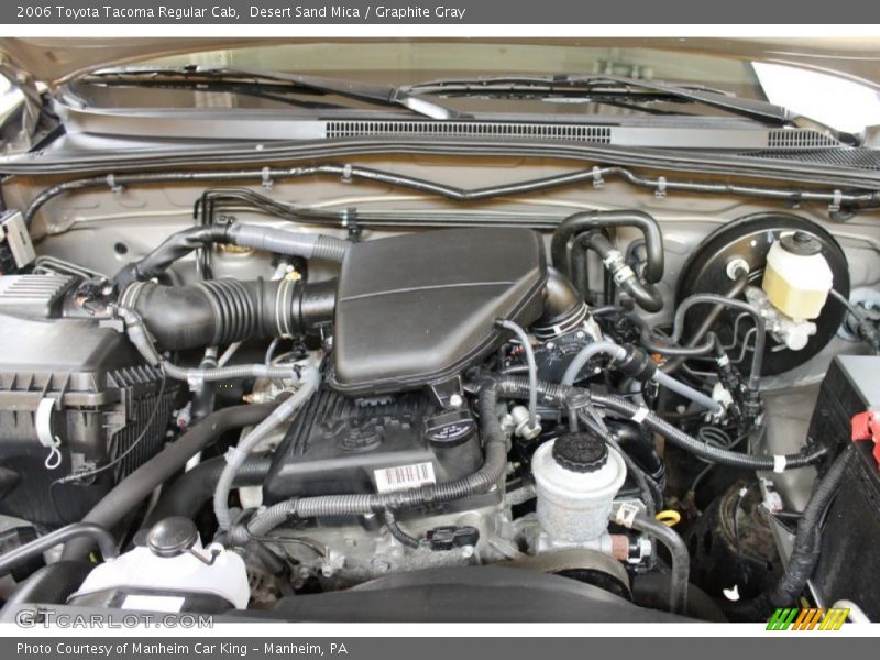 Desert Sand Mica / Graphite Gray 2006 Toyota Tacoma Regular Cab