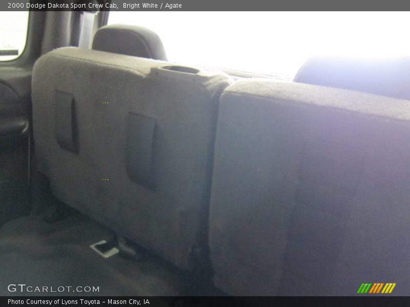 Bright White / Agate 2000 Dodge Dakota Sport Crew Cab