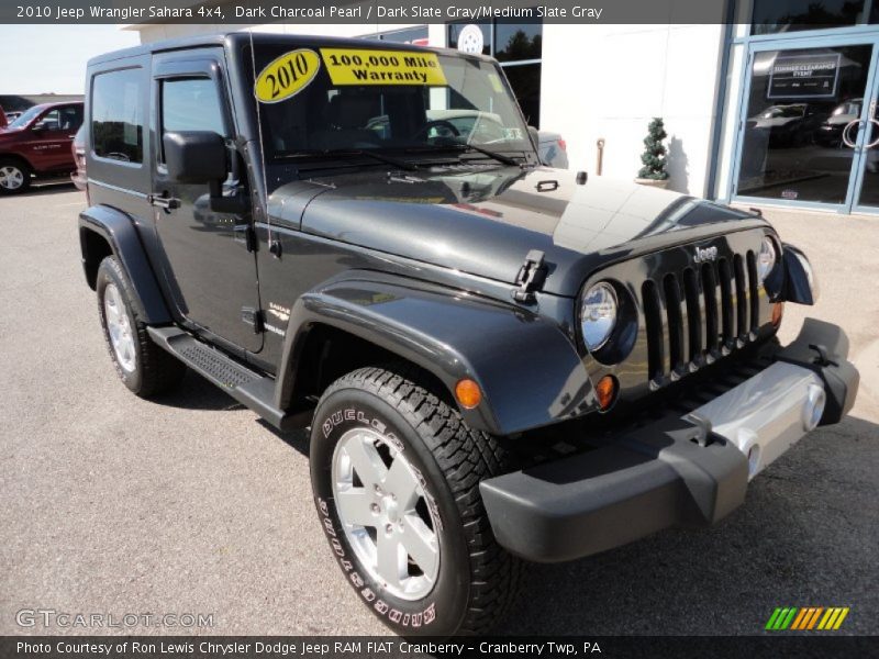 Dark Charcoal Pearl / Dark Slate Gray/Medium Slate Gray 2010 Jeep Wrangler Sahara 4x4