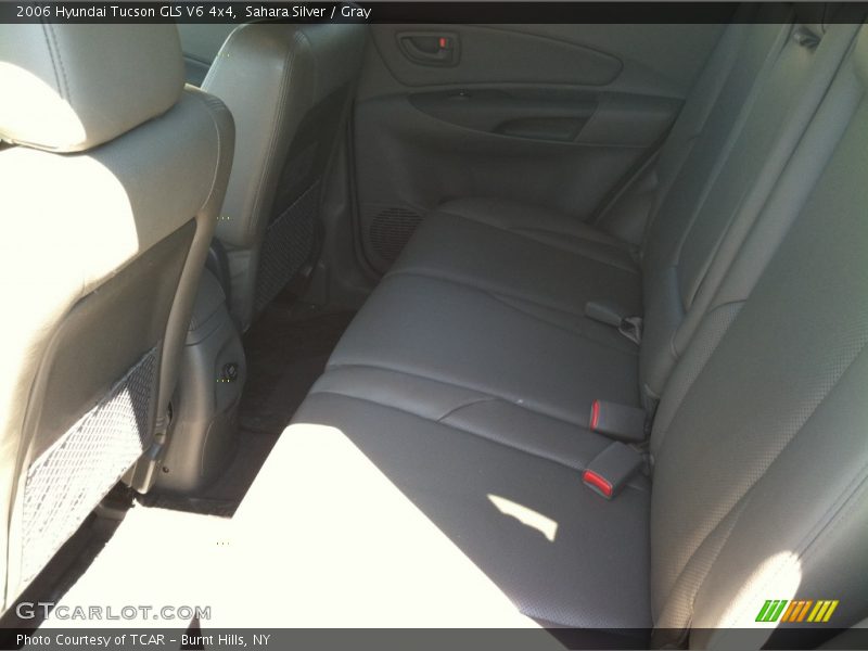Sahara Silver / Gray 2006 Hyundai Tucson GLS V6 4x4
