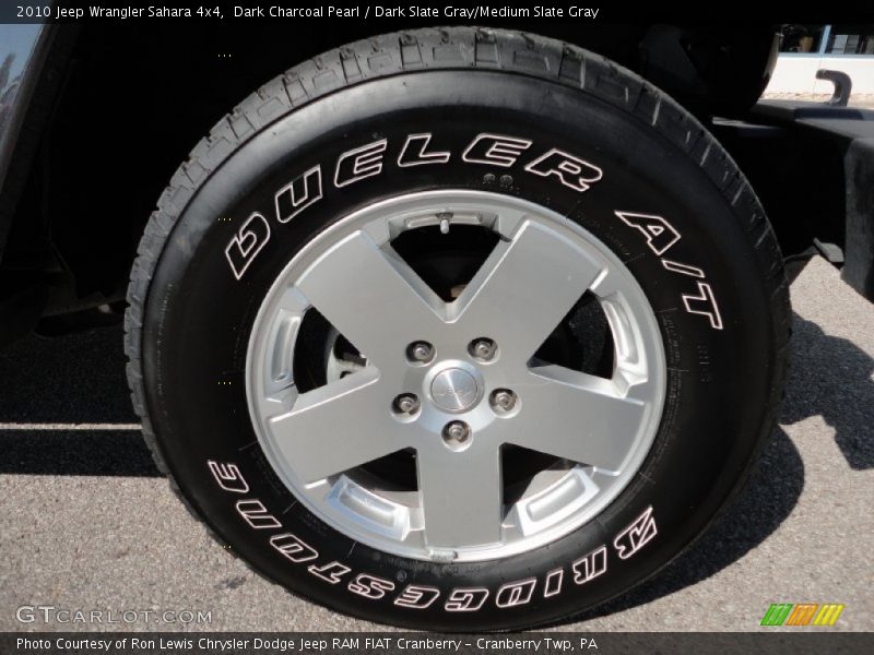 Dark Charcoal Pearl / Dark Slate Gray/Medium Slate Gray 2010 Jeep Wrangler Sahara 4x4