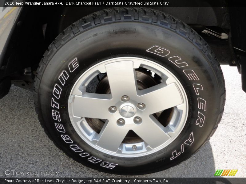 Dark Charcoal Pearl / Dark Slate Gray/Medium Slate Gray 2010 Jeep Wrangler Sahara 4x4
