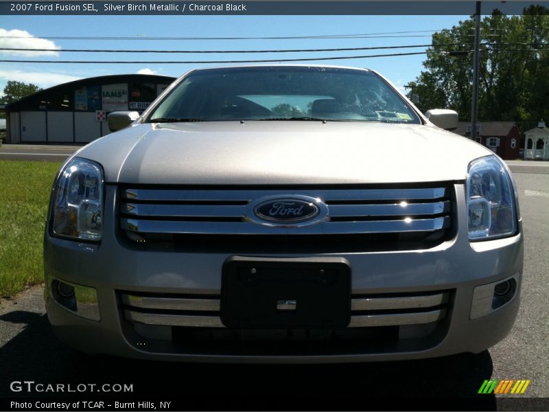 Silver Birch Metallic / Charcoal Black 2007 Ford Fusion SEL