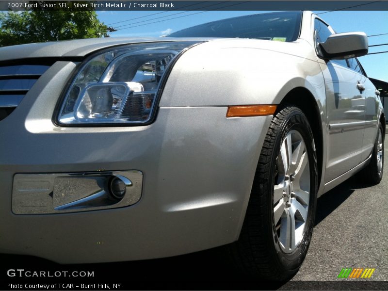Silver Birch Metallic / Charcoal Black 2007 Ford Fusion SEL